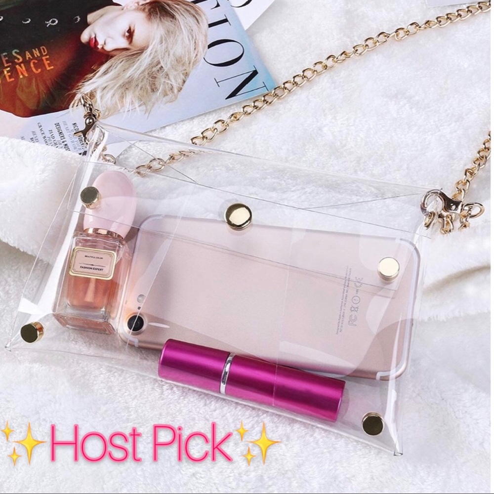 ✨HP✨🆕NWT Clear Handbag/Crossbody Bag🆕